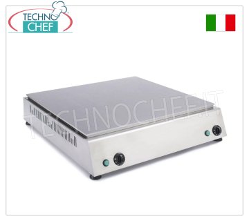 TECHNOCHEF - Cuocipiadina Elettrico Professionale da Banco, 4 piadine Ø 30 cm, Mod. 999.1635