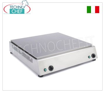 TECHNOCHEF - Scalda Piadina Elettrico Professionale da Banco, 4 piadine Ø 30 cm, Mod.999.1645