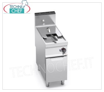 TECHNOCHEF - FRIGGITRICE a GAS su MOBILE,1 VASCA da lt.18, Comandi Analogici, Mod.9GL18MI FRIGGITRICE a GAS su MOBILE, BERTO'S, Linea MAXIMA 900, Serie INDIRECT GAS FRY, 1 VASCA da lt.18, Comandi Analogici, Riscaldamento Indiretto, potenza termica Kw.14,00, Peso 59 Kg, dim.mm.400x900x900h