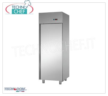 TECNODOM - Armadio Congelatore-Freezer 1 porta, lt.700, PASTICCERIA, Temperatura Negativa Armadio Congelatore-Freezer 1 porta, Marca TECNODOM, struttura in acciaio inox, capacità lt.700, bassa temperatura -18°/-22°C, refrigerazione ventilata, PASTICCERIA Teglie mm 600x400, V.230/1, Kw.0,65, Peso 132 Kg, dim.mm.710x800x2030h