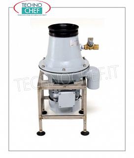 Dissipatori di rifiuti Dissipatore di rifiuti sotto lavello, capacità produttiva Kg/h 300, V.400/3, Kw.3,00, Peso 82 Kg, dim.mm.350x400x700h
