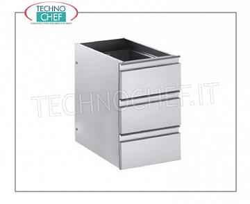 Kit 3 cassetti per tavoli refrigerati Mod.TN