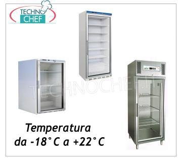Armadi Congelatori-Freezer Industriali 1 Porta VETRI 