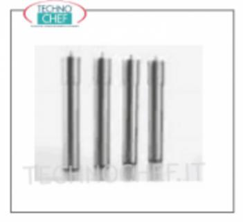 Kit 4 gambe rotonde in acciaio inox - Richiedere Preventivo