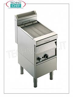 GRILL VAPOR GAS versione su MOBILE, 1 Modulo - ARRIS - Serie 700 - Richiedere Preventivo GRILL VAPOR GAS versione su mobile, 1 MODULO con 1 ZONA DI COTTURA da mm 390x470, completa di grigliato a tondini, potenza termica 10,5 kw, dimensioni esterne mm 420x700x850h