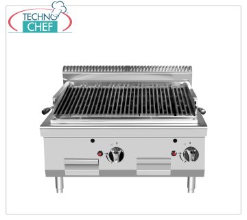 Technochef - GRIGLIA a PIETRA LAVICA da BANCO, Kw.14,00