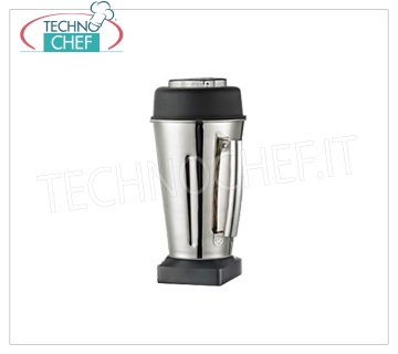 TECHNOCHEF - Bicchiere in Acciaio Inox per Frullatori, Mod.BINOX