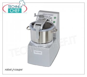 CUTTER-OMOGEINIZZATORE BLIXER 15, capacità vasca lt.15, Marca ROBOT COUPE, professionale CUTTER-OMOGEINIZZATORE BLIXER 15, Marca ROBOT COUPE, con Vasca da 15 lt - 2 velocità,  1500-3000 giri/minuto, Comandi ad Impulso, V. 400/3, Kw 3,0, Peso 50 kg, Dimensioni mm 315x545x700h