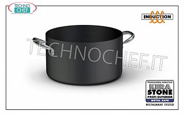 Ballarini - CASSERUOLA 2 maniglie in Alluminio ANTIADERENTE per INDUZIONE, Serie 6500