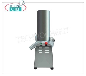 Macina  Pane Secco a Colonna , Resa 300 Kg/ora MACINA PANE A COLONNA per pane secco e tostato, resa 300 Kg/ora, setacci in doppia granulometria diametro 3/4 '', 5-6 mm, bocca di uscita in fusione di alluminio alta mm.255, V.380/3, Kw.1,1, Peso 30 Kg, dim.mm.370x300x900h