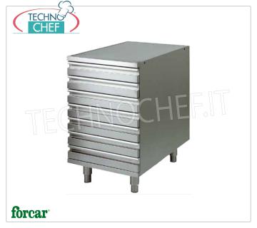 Cassettiere portapagnottine pizza, Marca FORCAR