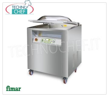 Macchina vuoto Professionale a Campana, Barra saldante cm 50, Camere cm 52x52x22h, mod.CAM 500C TOP