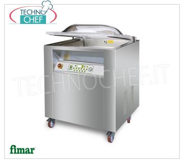 Macchina vuoto Professionale a Campana, 2 Barra saldanti da cm 70, Camera cm 72x57x22h, CAM 700C TOP