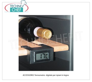 Technochef - Termometro digitale per ripiani, Mod.A0609 Termometro digitale per ripiani