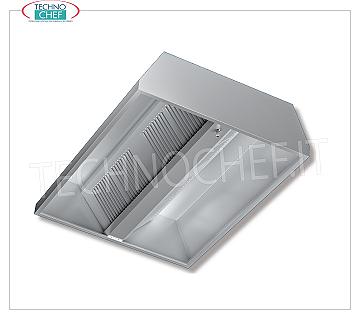 Cappe aspiranti Centrali senza Motore, Linea Profonda 1300 mm