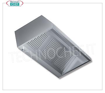 Cappe aspiranti a Parete senza Motore, Linea Profonda 1100 mm