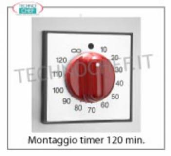 Timer girarrosti Montaggio timer 120 minuti