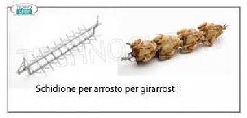 Schidione per girarrosto Schidione per Arrosto per Girarrosto Mod. P10/4