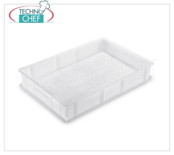 Cassetta, Contenitore Forato in plastica Sovrapponibile cm.30x40x10h