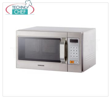 SAMSUNG - Forno a microonde Semi-Professionale Comandi Digitali, Potenza 1,1Kw - Camera GN 1/2 cm 32,5x26,5 - mod. CM1089, Forno microonde Semi-Professionale SAMSUNG, COMANDI DIGITALI con 20 programmi, adatto per teglie GN 1/2, potenza resa 1,1 Kw, 5 livelli di potenza, 1 magnetron, V.230/1, Kw.1,6, peso 17,5 Kg, dim.mm.517x412x297h