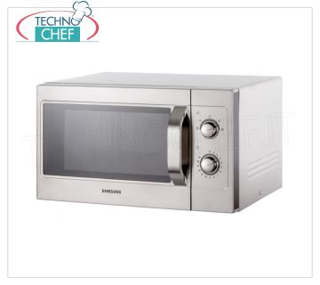 SAMSUNG - Forno a microonde Semi-Professionale, Comandi Manuali, Camera GN 1/2 , cm 32,5x26,5 - Potenza 1,1 Kw - mod. CM1099, Forno microonde Semi-Professionale SAMSUNG, COMANDI MANUALI, adatto per teglie GN 1/2, potenza resa 1,1 Kw, 5 livelli di potenza, 1 magnetron, V.230/1, Kw.1,6, peso 18 Kg, dim.mm.517x412x297h