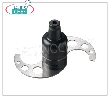TECHNOCHEF - Coltello 2 Lame Sbattitore per Cutter, Cod.CO2LS