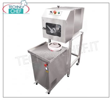 Spezzatrice-Arrotondatrice per Impasti: pizza, piadina, pane,  pezzature da 50 a 300 gr, Automatica, Professionale Spezzatrice-Arrotondatrice automatica per impasti Pizza o pane, per pezzatura da 50 a 300 gr, V.400/3+N,, Kw.1,3+1,7, Peso 151 kg, dim.mm.660x880x1490h