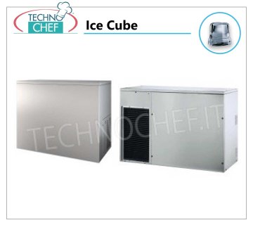 Produttori / macchine ghiaccio a cubetti pieni senza deposito 