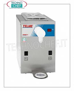 TECHNOCHEF - Montapanna Professionale, capacita' riserva 2 lt, Mod.PRIMA2 MONTAPANNA da tavolo, CAPACITA' RISERVA 2 lt con VASCA ESTRAIBILE, PRODUZIONE ORARIA: 100 lt, V. 230/1, Kw 0,3, peso kg 26, dimensioni mm 250x410x400h