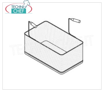 TECHNOCHEF - Cestello 1/1 per cuocipasta, Mod.CS1/1 Cestello 1/1, dim.mm.290x330x200h, per cuocipasta Serie 700.