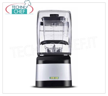 EASYLINE - Technochef, Frullatore Professionale con insonorizzatore, Mod.CS1107