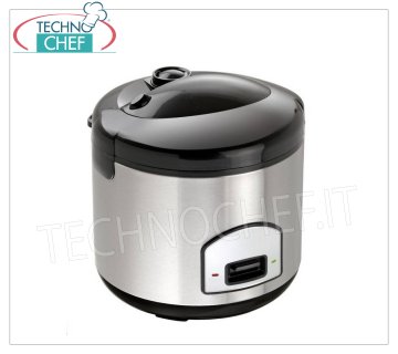 CUOCIRISO INOX per circa 10 PORZIONI con funzione WARM, capacità lt.1,8