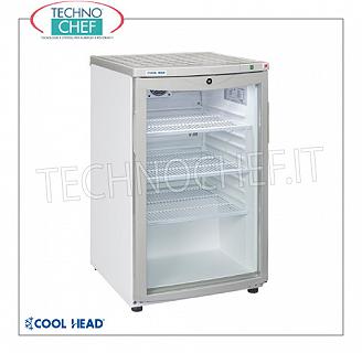 Technochef - Frigor Minibar per camera albergo da lt.105, refrigerazione con Motore Frigobar per camera albergo con porta vetro,  capacità 105 lt, temperatura +4°/+10°C, refrigerazione rool-bond con ventola di assistenza, V.230/1, Kw.0,075, Peso 48 Kg, dim.mm.505x590x855h