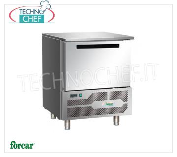 FORCAR - Abbattitore di Temperatura per 5 Teglie GN 1/1 (mm 530x325)  o Teglie Psticceria  mm.600x400,