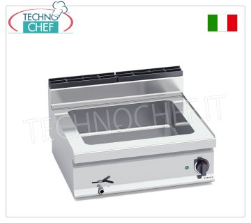 TECHNOCHEF -  Bagnomaria Elettrico Professionale da Banco, Capacità 2 x GN 1/1, Mod.E7BM8B BAGNOMARIA ELETTRICO da BANCO, BERTOS, Linea MACROS 700, Serie CONSTANT, con vasca per 2 bacinelle GN 1/1 (escluse),  V.230/1, Kw.2,4, Peso 28 Kg, dim.mm.800x700x290h