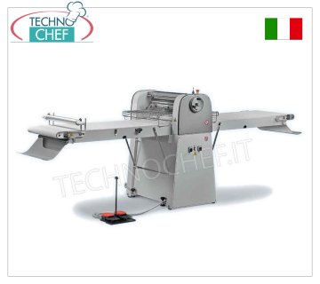SFOGLIATRICE per PASTICCERIA MECCANIZZATA con NASTRI da cm 140x60,  mod. EASY6-140