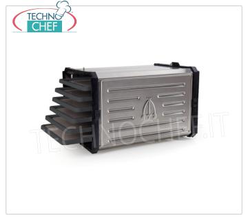 ESSICCATOIO per VERDURE in ACCIAIO INOX con 6 VASSOI INOX