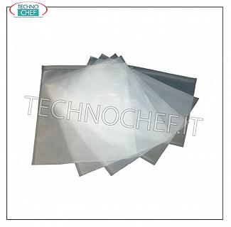 TECHNOCHEF - Buste per sottovuoto GOFFRATE, Monouso spessore 90 micron,