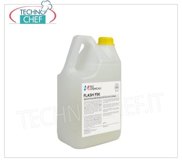 Igienizzante con Perossido di Idrogeno - Tanica 5 lt Igienizzante multisuperficie con perossido di idrogeno, gradevolmente profumato, adatto all'uso in ambito HACCP - Tanica da 5 lt.