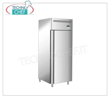 Armadio Congelatore-Freezer Pasticceria, lt.737, INOX 430, Temp. -18°/-22°C, CLASSE  E Armadio Congelatore-Freezer per Pasticceria, 1 Porta, INOX 430, Professionale,  marc FORCOLD , lt.737, Temp. -18°/-22°C, ECOLOGICO CLASSE  E, Gas R290 Ventilato, Pasticceria Teglie mm 600x400, V.230/1, Kw.0,5, Peso 174 Kg, dim.mm.740x990x2010h