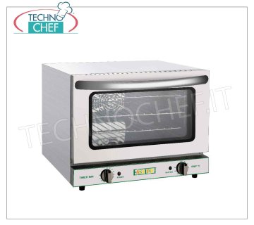FIMAR - Forno  Convezione Elettrico per  3 Teglie Gastro-Norm 1/2 ( mm 325 x 265 ) - dim. mm 475 x 500 x 380h