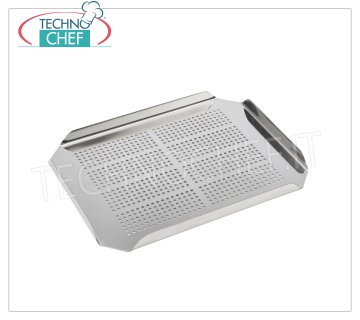 Falso Fondo Forato Inox GN 1/2, dim.mm.200x260