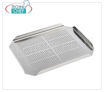 Falso Fondo Forato Inox GN 1/3, dim.mm.260x115