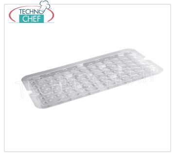 Falso Fondo Forato in Polipropilene GN 1/6, dim.mm.105x115
