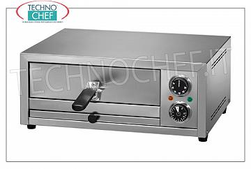 FIMAR - Forno elettrico a Cassetto per 1 Pizza, camera da cm 30x33, per cuocere e Scaldare, mod. FP Fornetto 1 PIZZA, per cuocere/riscaldare pizze, panini, toast, camera di cottura da mm 300x330, alta 50 mm, V 230/1, kW 1,75, dim. esterne mm 500x400x210h