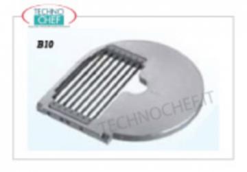 Disco tagliaverdure per listelli da 10 mm , Sinistro