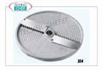 Disco Tagliaverdure per Fiammiferi 2,5x2,5 mm