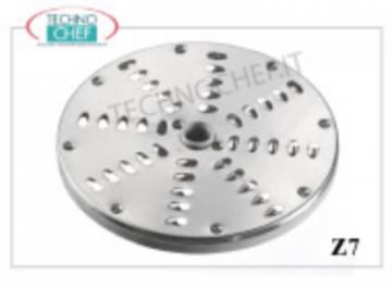 Disco Tagliaverdure Julienne per Sfilacciare con fori da 7 mm