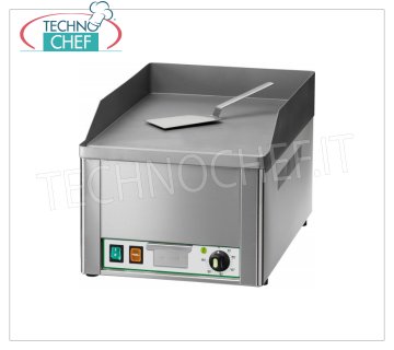 FIMAR - Fry Top Elettrico Professionale da Banco, Piastra Liscia, Mod.FRY1L FRY TOP ELETTRICO da tavolo, 1 MODULO con PIASTRA in ACCIAIO SABBIATO LISCIO, CONTROLLO TERMOSTATICO da 50° a 300°C, V 230/1, Kw 3,00, dimensioni est. mm 335x570x300h