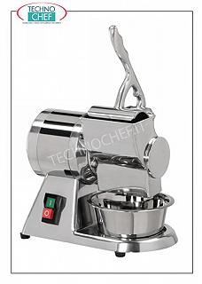 FIMAR - Technochef, Grattugia ''Tipo 8'', Semiprofessionale, Mod.GR8/D Grattugia 'TIPO 8', semiprofessionale in Allumino Lucidato, RESA 20 Kg/h, V 230/1, Kw 0,37, dim cm. 29x25x31h